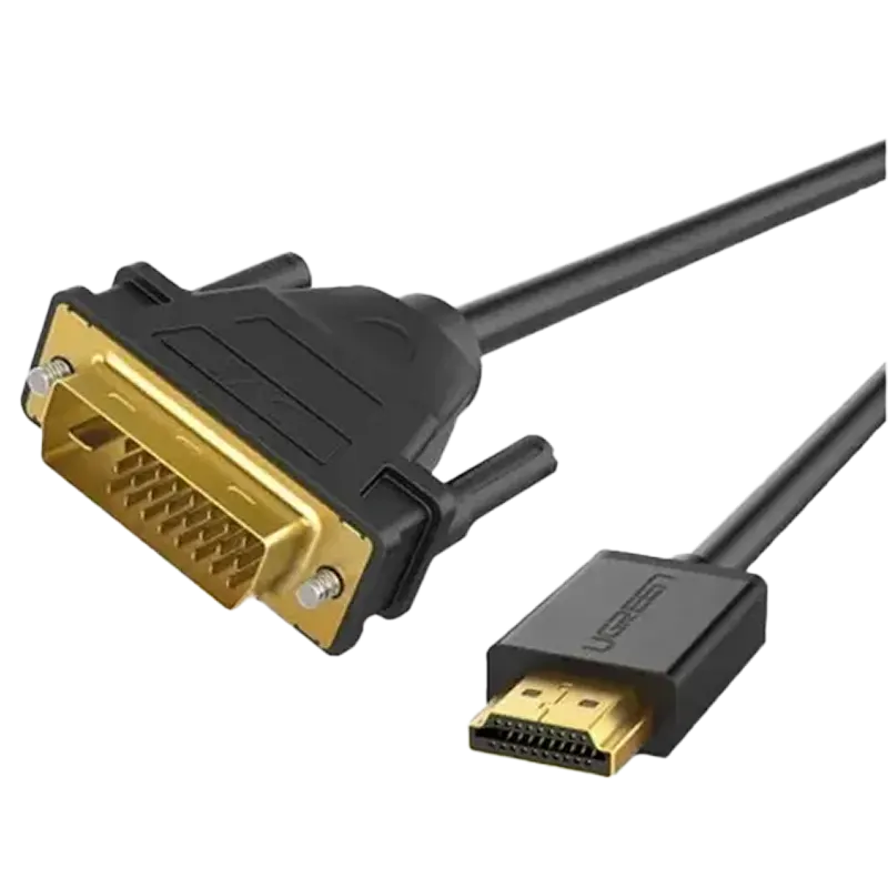 UGREEN HD106 HDMI to DVI 2K Cable Male to Male 2m Mascom International.webp